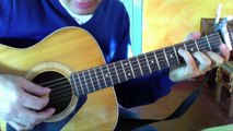 How to REALLY play Norwegian Wood on guitar like the Beatles Lesson Tutorial