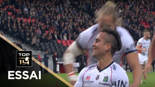 TOP 14 - Essai Benjamin BOTICA (USO) - Lyon - Oyonnax - J8 - Saison 2017/2018
