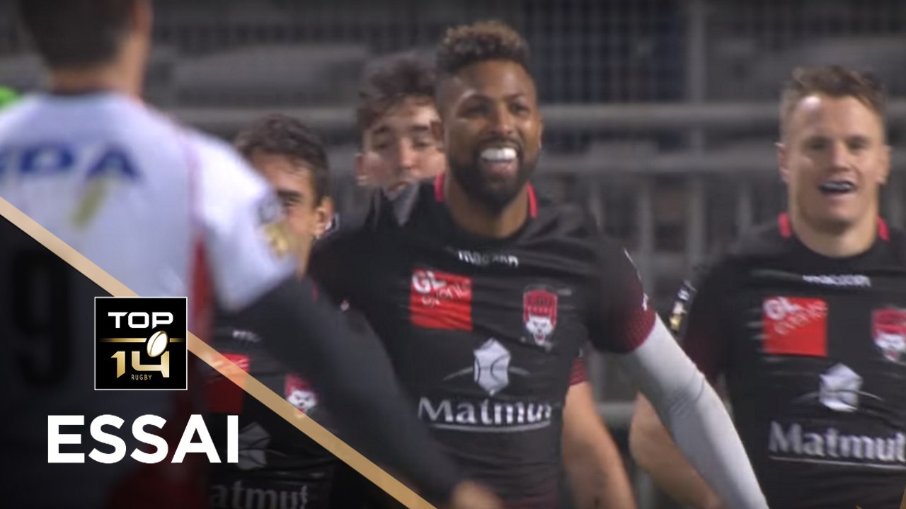 TOP 14 - Essai Delon ARMITAGE (LOU) - Lyon - Oyonnax - J8 - Saison 2017/2018