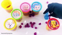 Bubble Guppies Disney Princess Play-Doh Surprise Eggs Tubs Play-Doh Dippin Dots Learn Colors Series