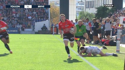 Top 14 - 8ème journée - Résumé de Toulon/Brive