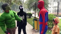 Hulk vs Spiderman Steal When MASHA Selling Toys Frozen Elsa prank Joker | Superheroesin Real Life P2