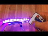 Unboxing and Review 5M 5050 RGB 300 SMD LED Strip Lights with remote Controller