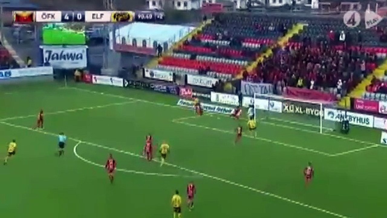 Ostersunds 4:1 Elfsborg (Swedish Allsvenskan. 28 October 2017)