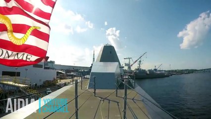 The USS Zumwalt DDG 1000 Super Stealth Is Almost Ready for Battle