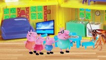 Peppa Pig Vários episódios Zumbi Barata Gigante Assustadora Pikachu Mamãe Pig com raiva George Pig
