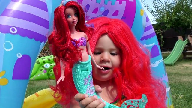 The Little Mermaid РУСАЛКИ Принцессы Русалка АРИЭЛЬ в Бассейне Принцессы Диснея Doll Mermaid Pool