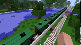 Minecraft Trains: longest minecraft train? + updates!