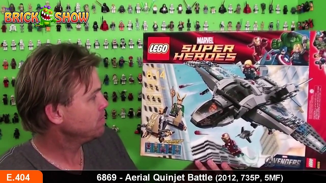 LEGO Quinjet Aerial Battle Review, Set 6869