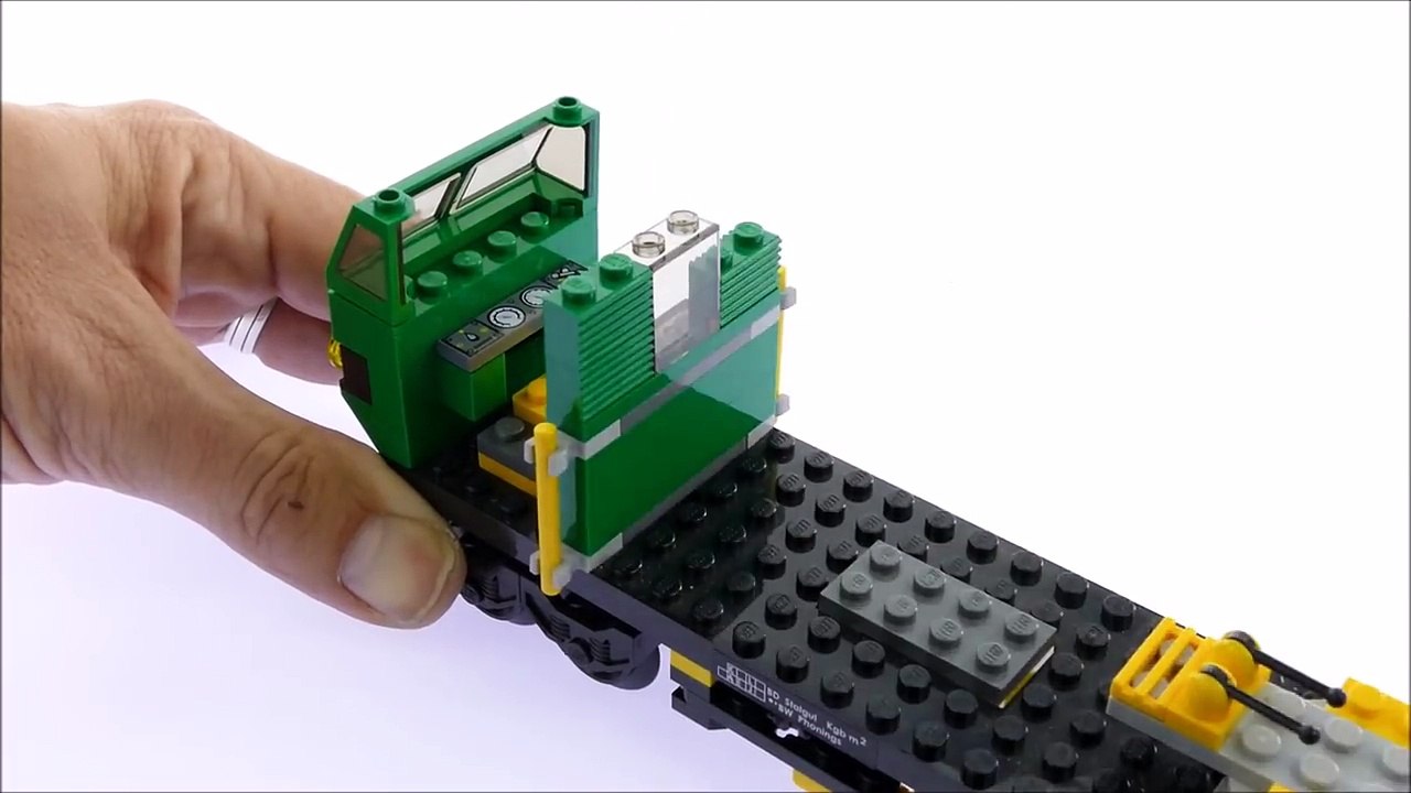 Lego City 7898 Cargo Train Deluxe - Lego Speed Build Review