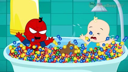 Spiderman Frozen Elsa Babies Take Photos & Fall Down the Sea! Superhero, Mermaid vs Joker Real Life