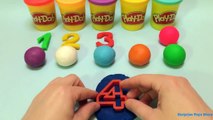Play Doh Numaraları ile İngilizce Renkleri ve Sayıları Saymayı Öğrenin