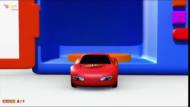 Learn Colors with Street Vehicles Microwave oven Blender Toy Appliance McQueen Cars