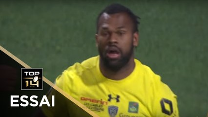 TOP 14 - Essai Alivereti RAKA (ASM) - Clermont - Paris - J8 - Saison 2017/2018