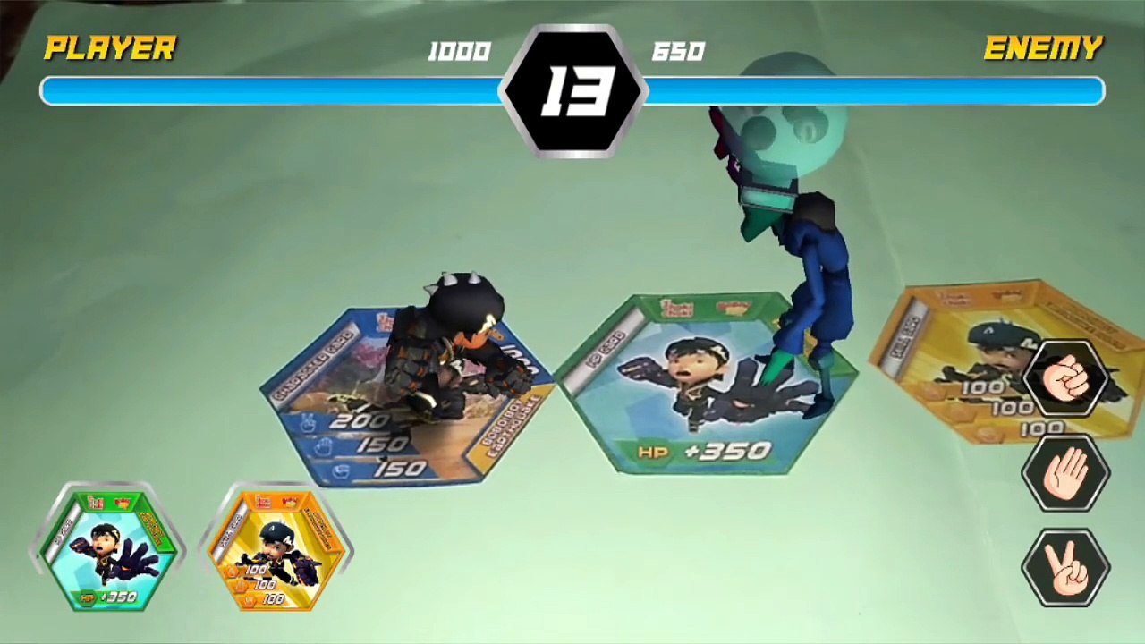 #21 Boboiboy Kuasa 7, Kekuatan Boboboiboy Gempa