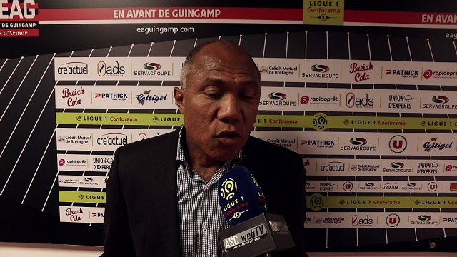 Réactions d'après-match d'Antoine Kombouaré - En Avant Guingamp vs Amiens SC, 1 -1