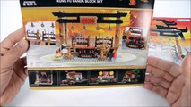 Kung Fu Panda 3 Training Room #1 Unofficial LEGO Block Set w/ Po & Tigress