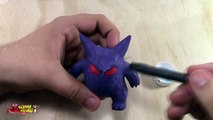 Como Hacer a Pokémon Gengar de Plastilina/How To Make Pokémon Gengar with Plasticine/Pokémon GO