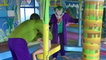 Bad baby vs Joker vs Hulk in Real Life Superhero Movie! w/ Paw patrol playground family fun for kids