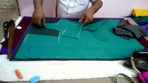Ordinary blouse mesarment to change prince cut blouse cutting in Telugu