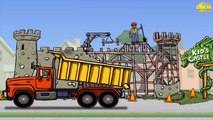 Diggers & truck เกมส์รถก่อสร้าง รถแม็คโคร รถตักดิน รถบรรทุก วีดีโอสำหรับเด็ก
