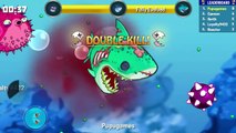 EatMe.io All Invisible Ultimate Shark Form Unlocked & Evolve! Biggest Shark | Piranha Kill Ever