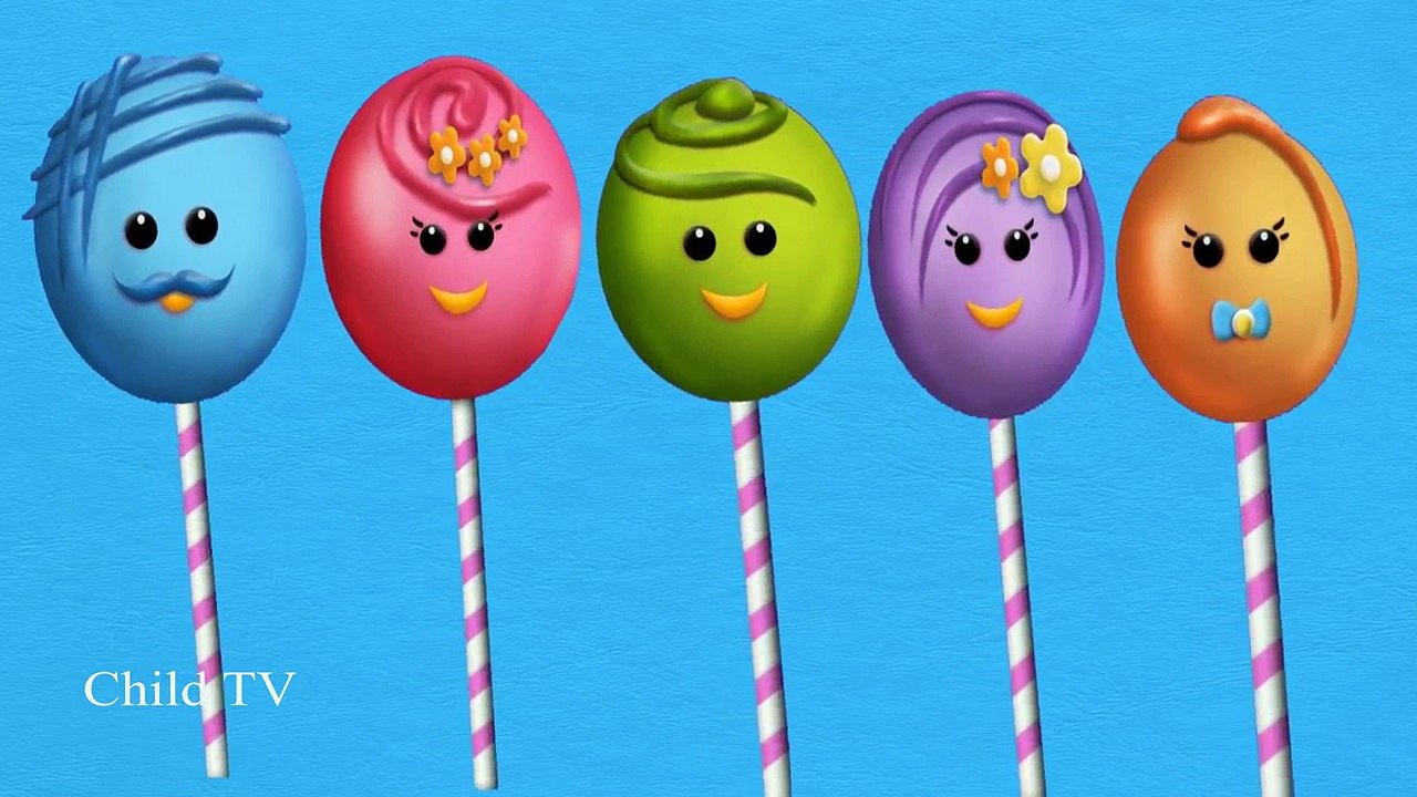 Finger Family Cake Pop Finger Family Song 3
