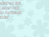 LMAZWUFULM Hülle für Huawei MediaPad M3 Lite 8 PU Leder Faltbar und Auto Aufwachen