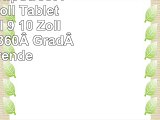 Emartbuy HipStreet Flare 3 9 Zoll Tablet Universal  9  10 Zoll  Dark Rosa