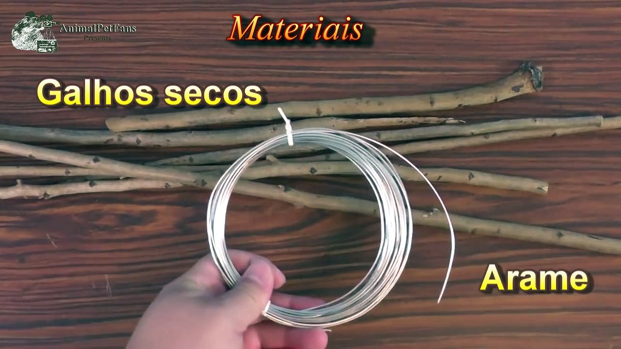 Como fazer uma ponte de gravetos para hamster | AnimalPetFans