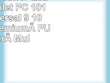 Emartbuy Huawei Qua Tab 02 Tablet PC 101 Zoll Universal  9  10 Zoll  Rot