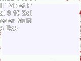 Emartbuy Onda V10 Plus 101 Zoll Tablet PC Universal  9  10 Zoll  Rot PU Leder Multi
