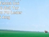 Emartbuy Alcor IQ935R 97 Zoll Tablet Universal  9  10 Zoll  Türkis Premium PU Leder