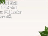 Emartbuy ibowin P180 Tablet PC 101 Zoll Universal  9  10 Zoll  Rot Premium PU Leder