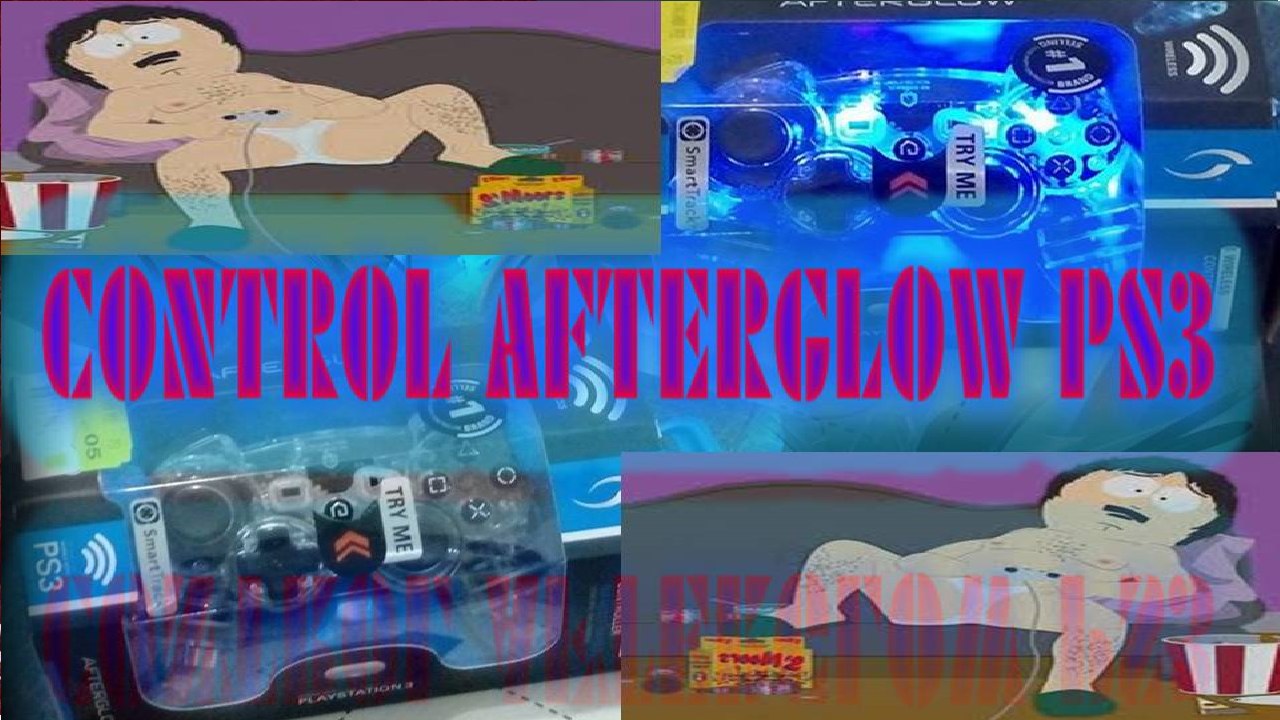UNBOXING CONTROL AFTERGLOW PS3