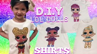 LOL Surprise Dolls DIY t-shirt Iron on Transfer tshirts