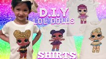 LOL Surprise Dolls DIY t-shirt Iron on Transfer tshirts