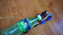 How to make electric car using DC motor that can run - life hack toy car#24