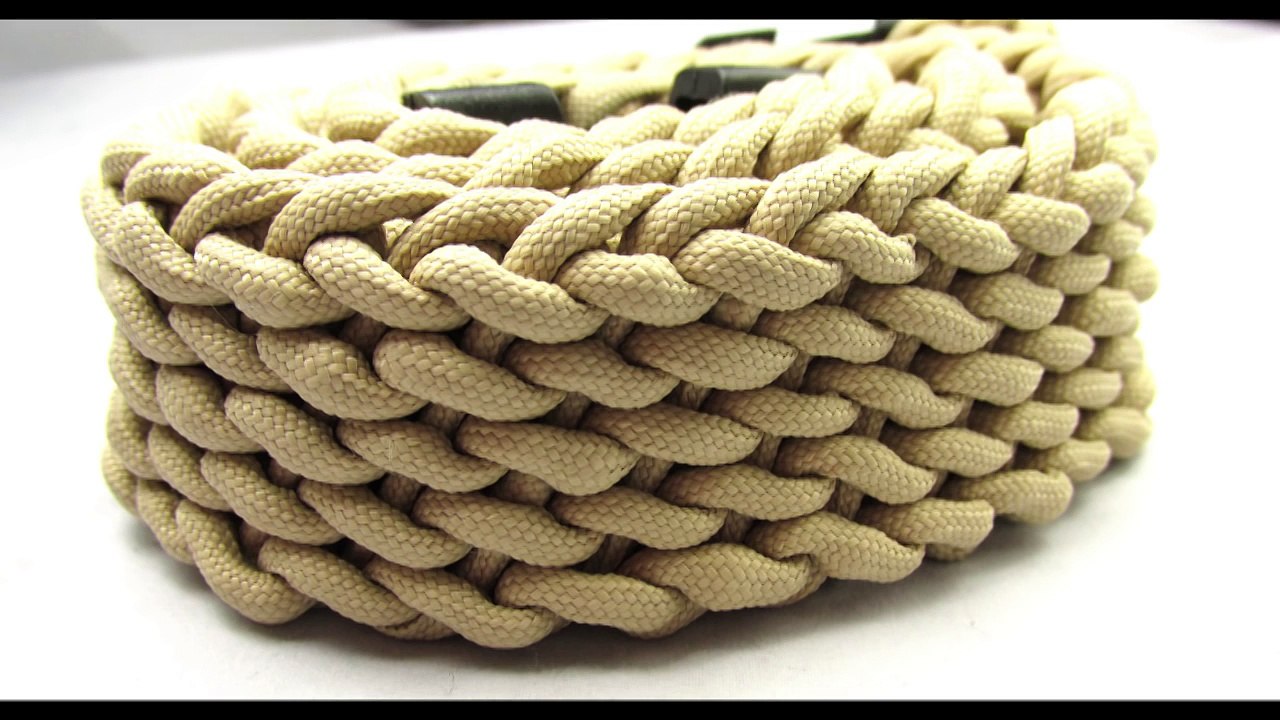 How to make a paracord belt