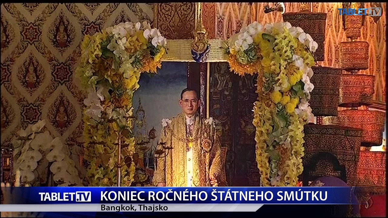 V Thajsku sa skončili pohrebné obrady aj ročný smútok za zosnulým kráľom