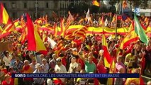 Espagne : démonstration de force des opposants à l'indépendance de la Catalogne