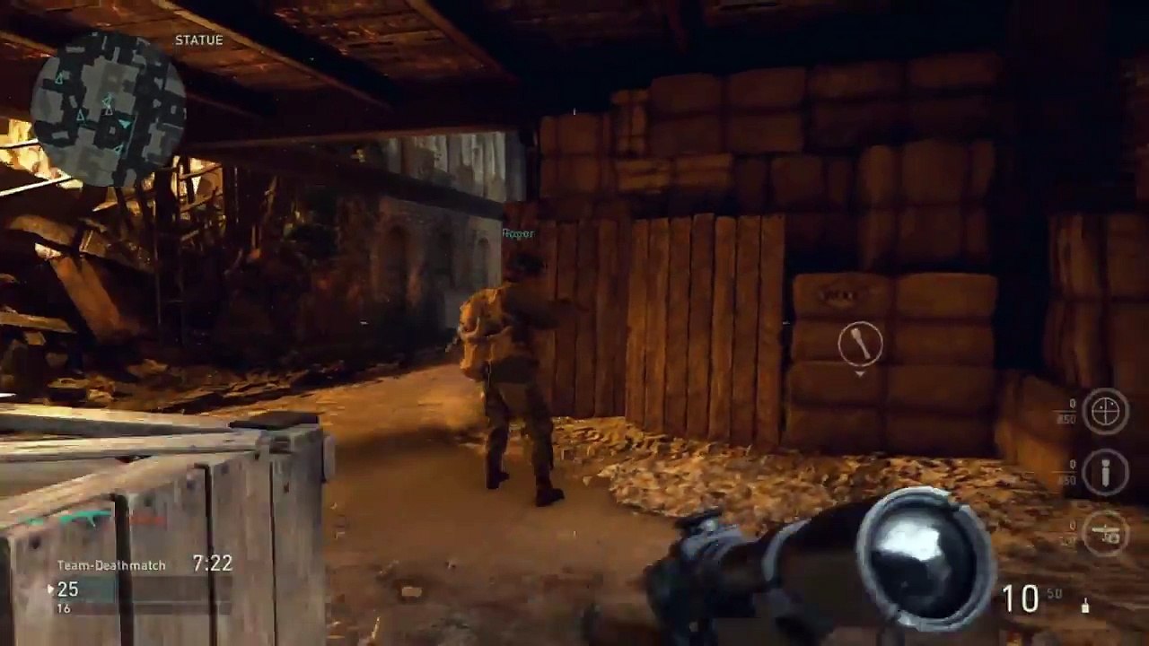 CoD WW2 MULTIPLAYER - LONON DOCKS w SNIPER [EARLY GAMEPLAY!!!] HD