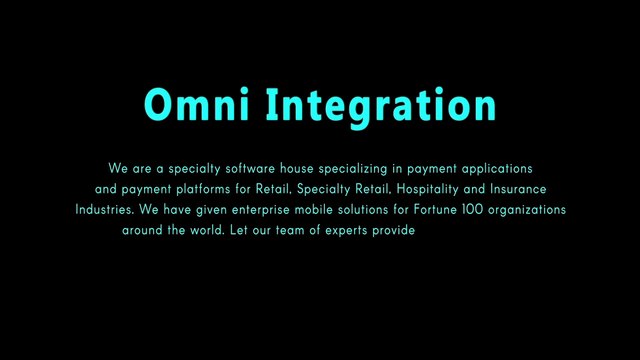 Everything You Need To Know About Omni Integration an IT Services Company | Why Choose Us? Enterprise Mobility Services