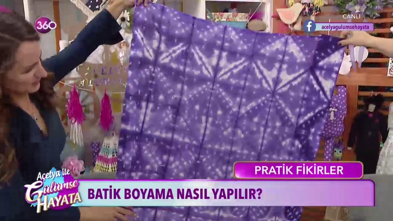 Batik Boyama teknikleri