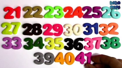 Learn To Count with Play Doh 0 to 100|Numbers 0-100|Learn Colors with Play Doh