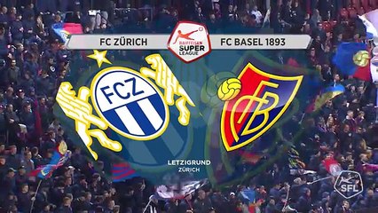 Zurich 0:0 Basel (Swiss Super League 28 October 2017)