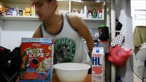 Cereal Eating Challenge: Froot Loops