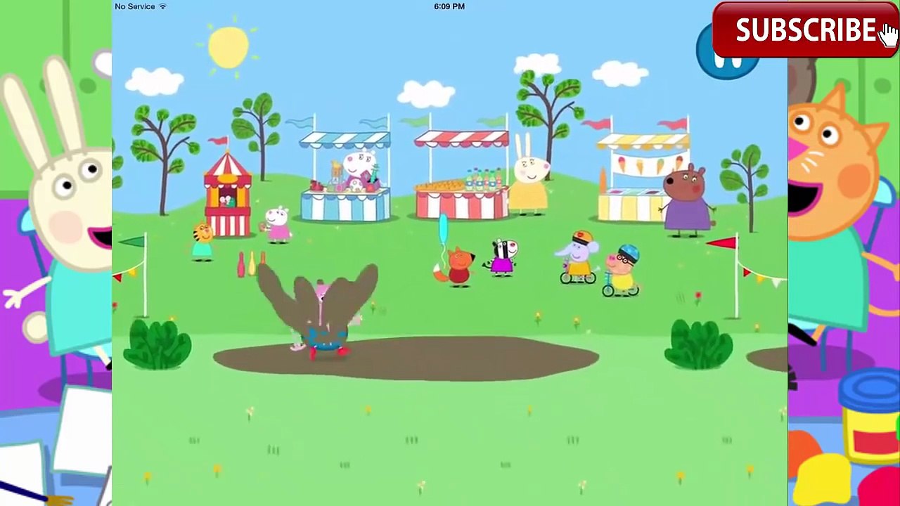 Peppa Pig Game in English Daddy Pigs Puddle Jump | Games For Preschooler Education Apps For Kids