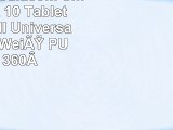 Emartbuy Mediacom SmartPad MX 10 Tablet PC 101 Zoll Universal  9  10 Zoll  Weiß PU
