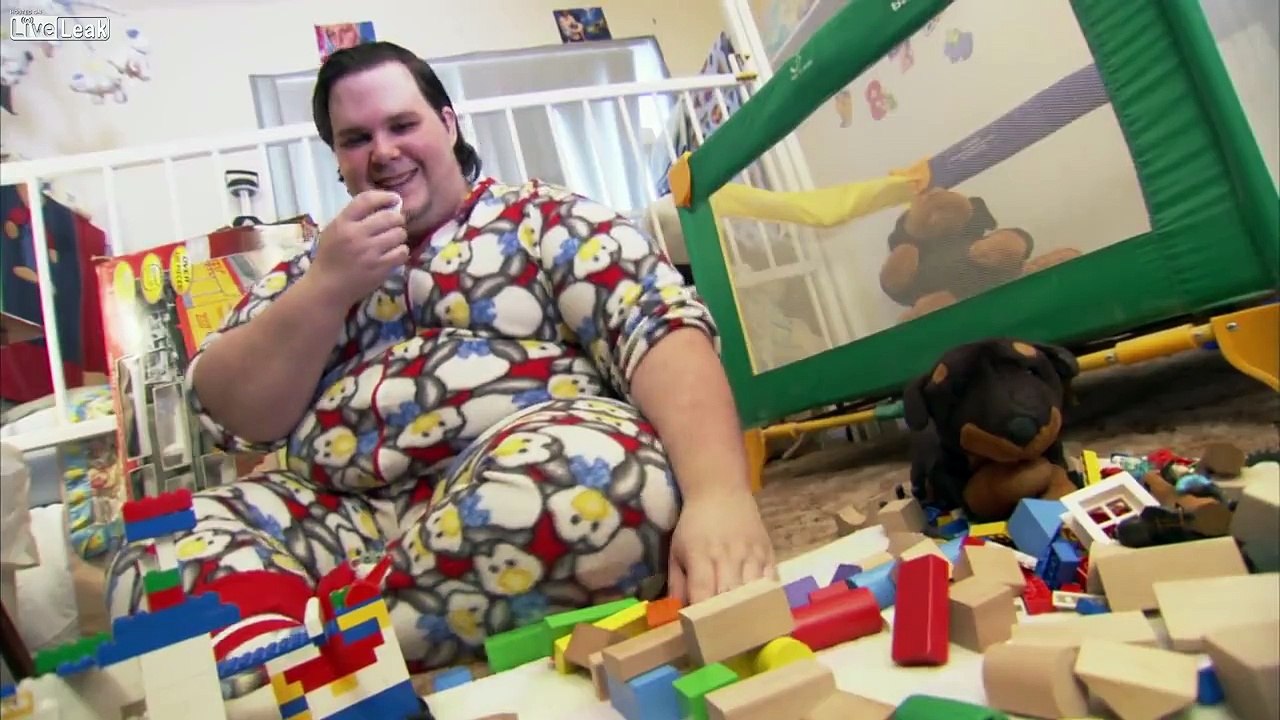 Man Lives As An ADULT BABY